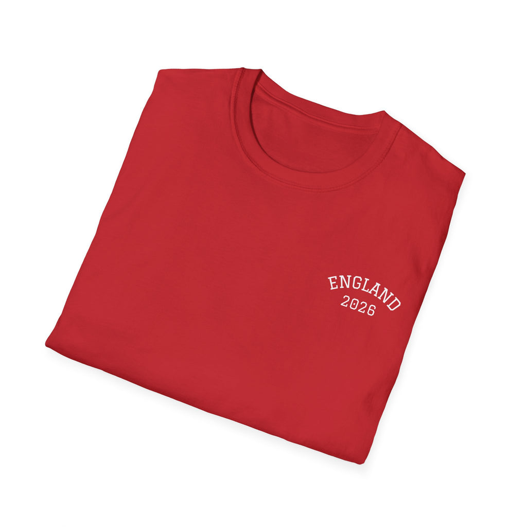 England 2026 T-Shirt — Retro Athletic Tee