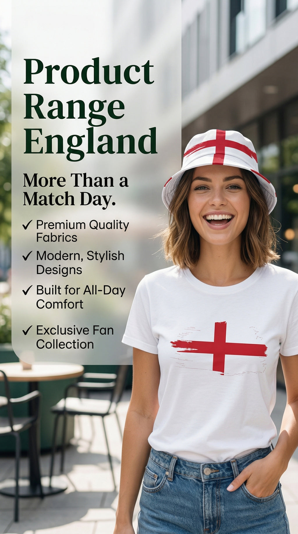England Bucket Hat