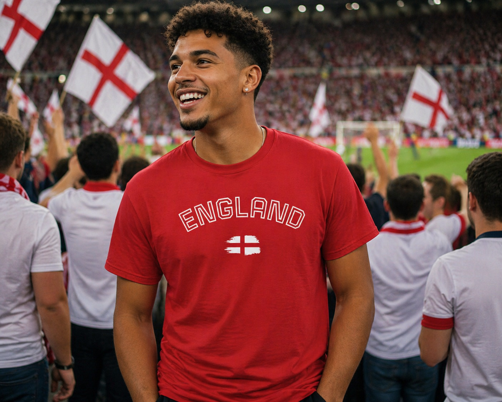 Retro England Flag T-Shirt