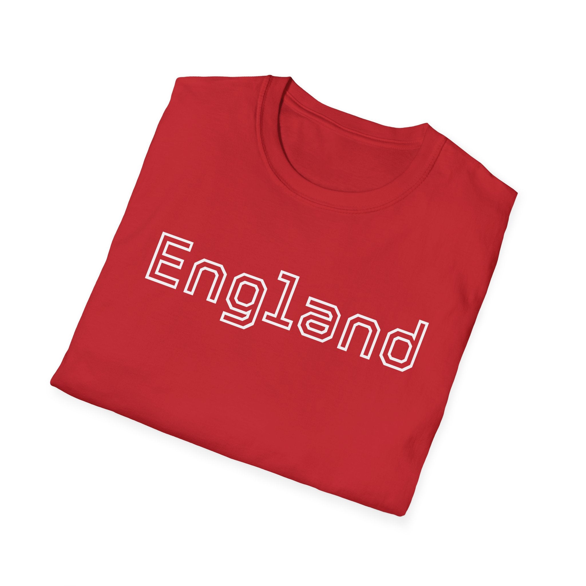 England T-Shirt — Retro Outline
