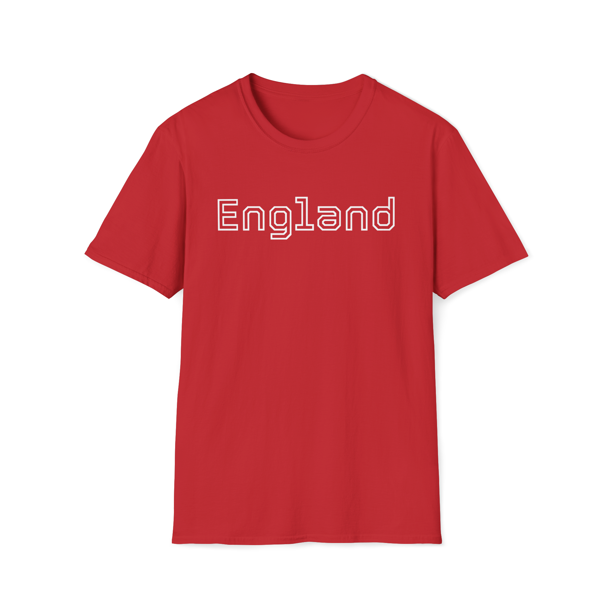 England T-Shirt — Retro Outline